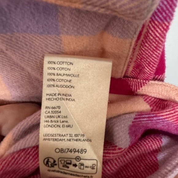 FREE PEOPLE We The Free Izzie Cargo Shirt - Red Large - Picture 7 of 8